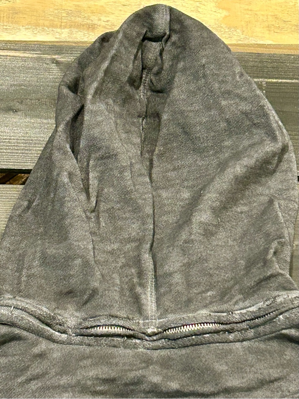 Women’s Harley-Davidson Sequin Hoodie (Size Large) - Distressed Charcoal Gray - Picture 9 of 9